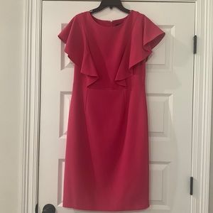ALEX MARIE Fluted Sleeve dress